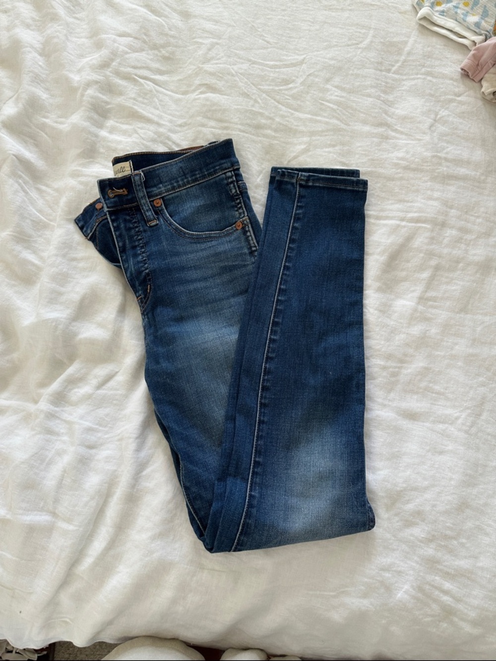 Madewell Dark Wash Skinny Jeans